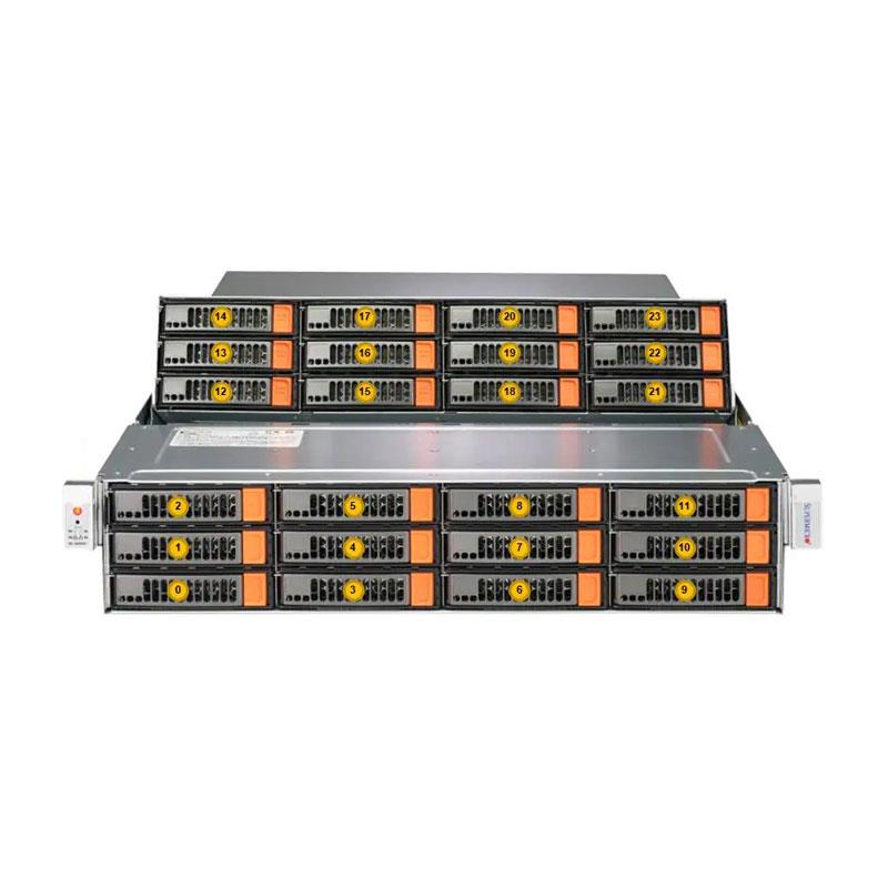 Ready to Ship - Supermicro ASG-2015S-E1CR24L-01-G2 2U Storage A+ Server Powered By One AMD EPYC 9334 Processor