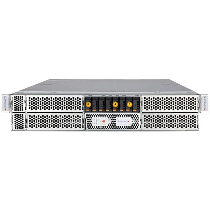 Supermicro ARS-221GL-NHIR GPU 2U Barebone Two Integrated NVIDIA H100 GPUs And Two 72-core Arm Neoverse V2 CPUs