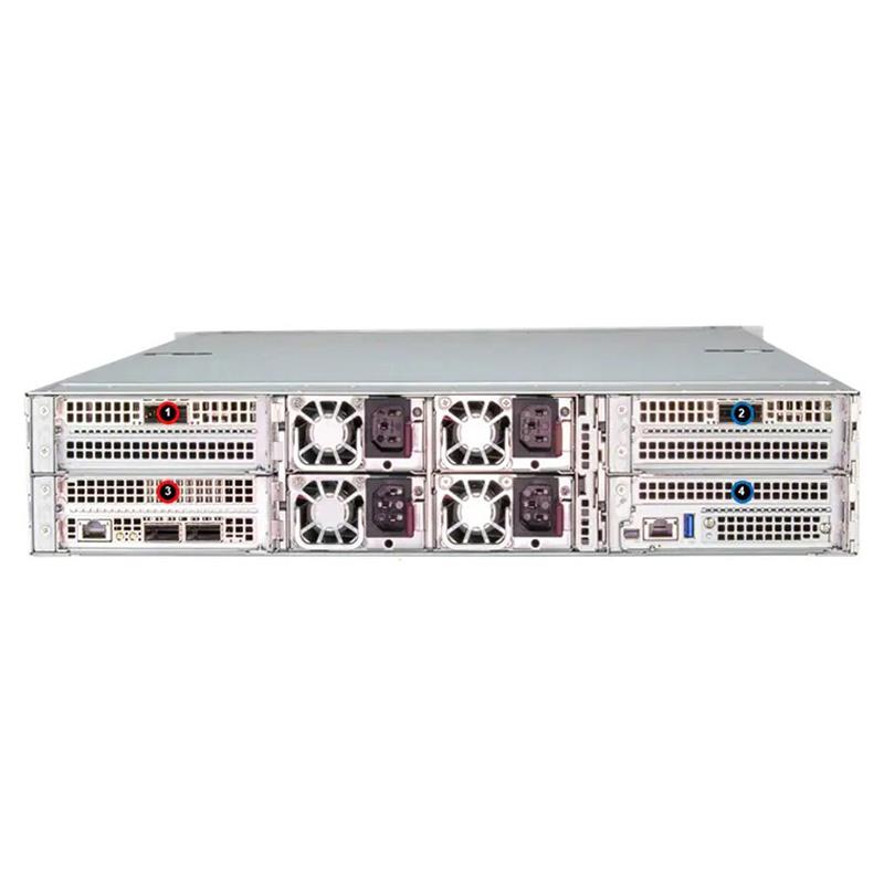 Supermicro ARS-221GL-NHIR GPU 2U Barebone Two Integrated NVIDIA H100 GPUs And Two 72-core Arm Neoverse V2 CPUs