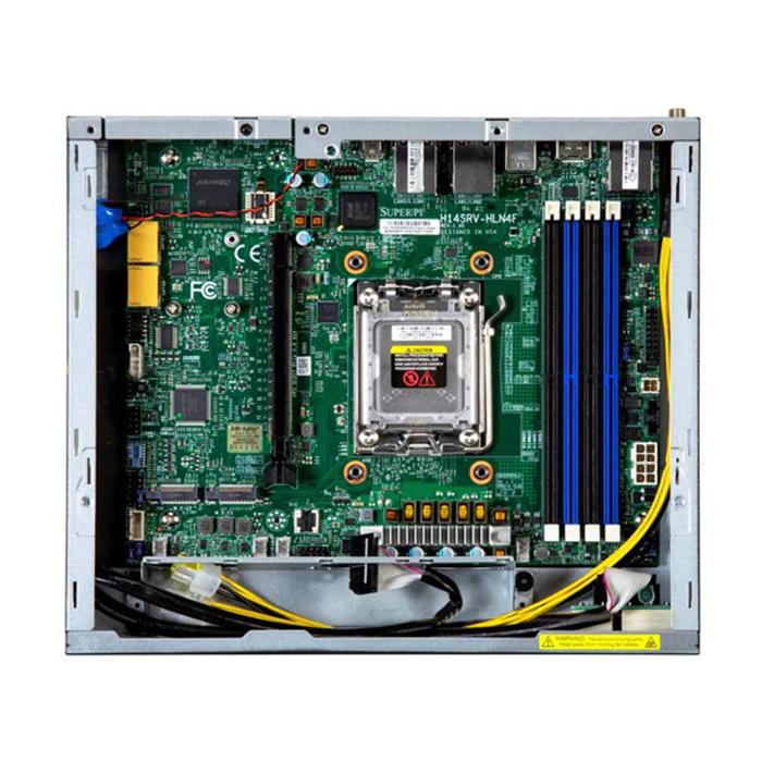 Supermicro AS-E300-14GR IoT A+ Mini-1U Single AMD EPYC 4004 / 4005 And AMD Ryzen 7000 / 9000 Series Processors