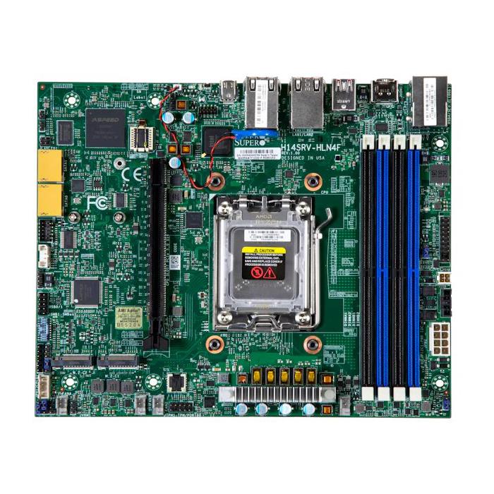 Supermicro AS-E300-14GR IoT A+ Mini-1U Single AMD EPYC 4004 / 4005 And AMD Ryzen 7000 / 9000 Series Processors