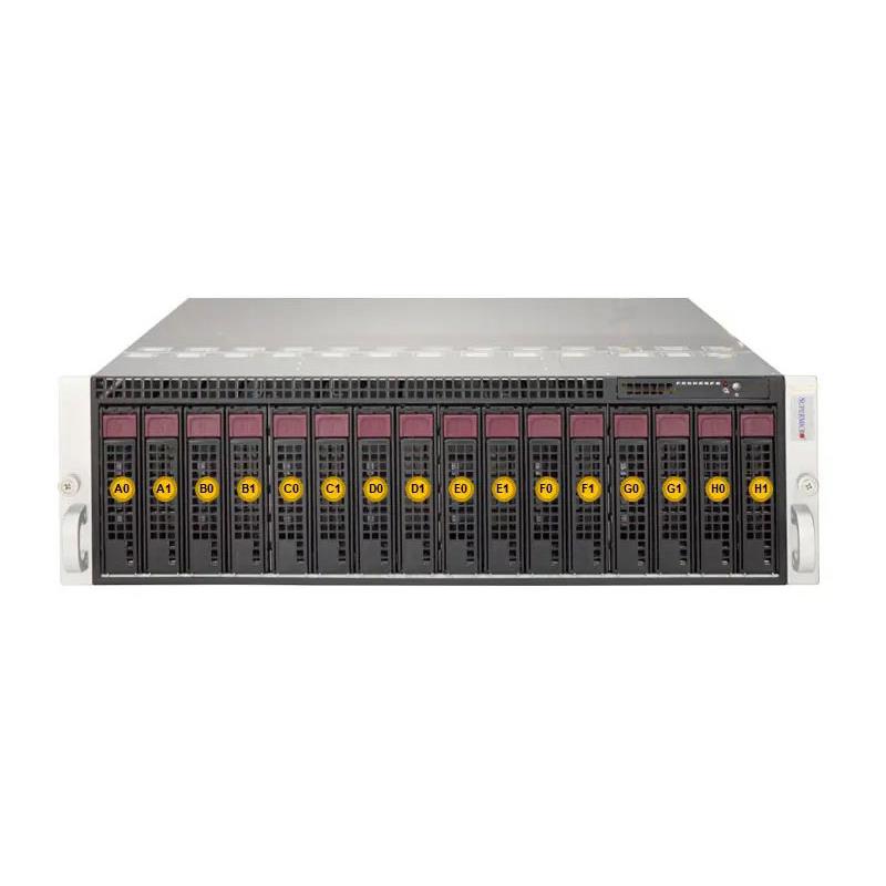 Ready to Ship - Supermicro AS-3015MR-H8TNR-01-G2 MicroCloud A+ Server Powered by One AMD EPYC 4565P Processor