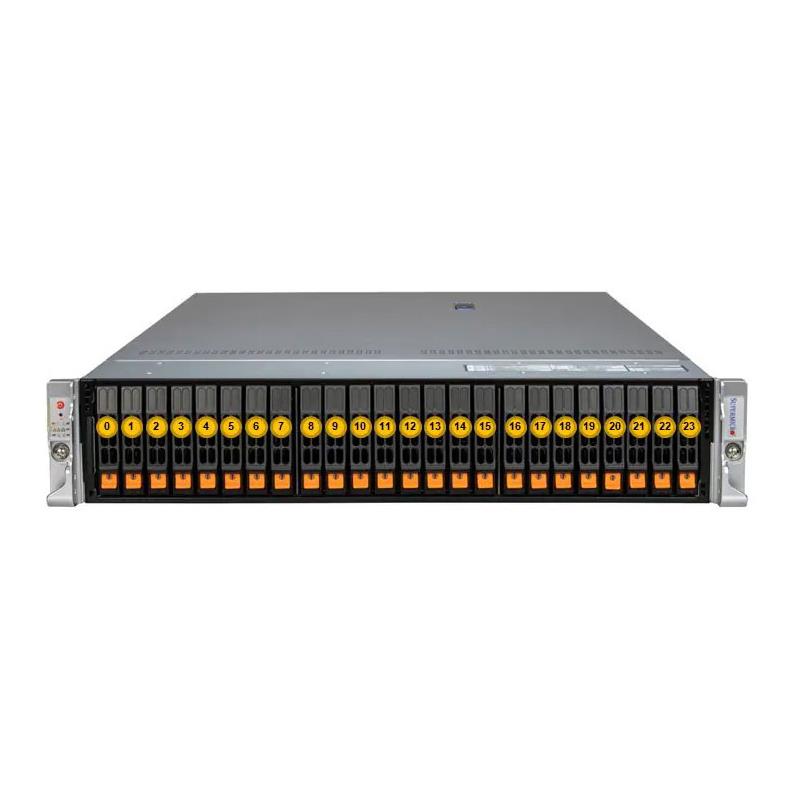 Ready to Ship - Supermicro SYS-222H-TN-01-G2 Hyper SuperServer Powered by Two Intel Xeon 6740P Processor