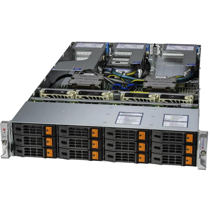 Supermicro AS-2025HS-TNR Hyper 2U Barebone Dual AMD EPYC 9004/9005 Series 4th/5th Generation Processors