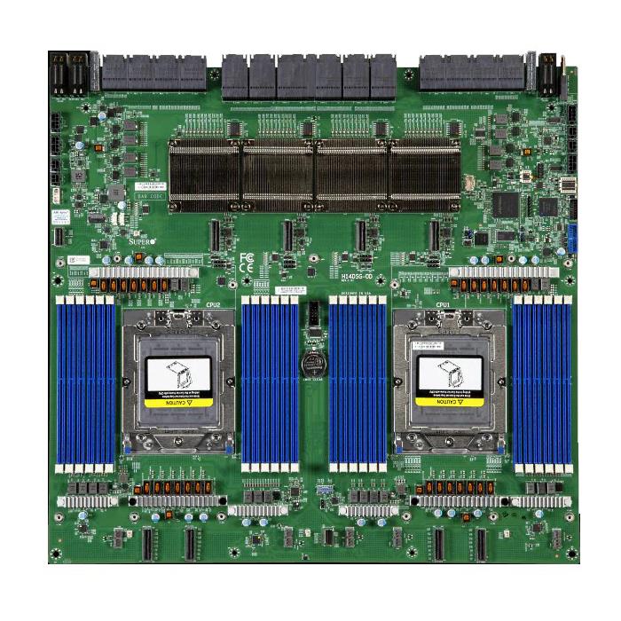 Supermicro AS-A126GS-TNMR GPU 10U Barebone Dual AMD EPYC 9005/9004 Series Processors