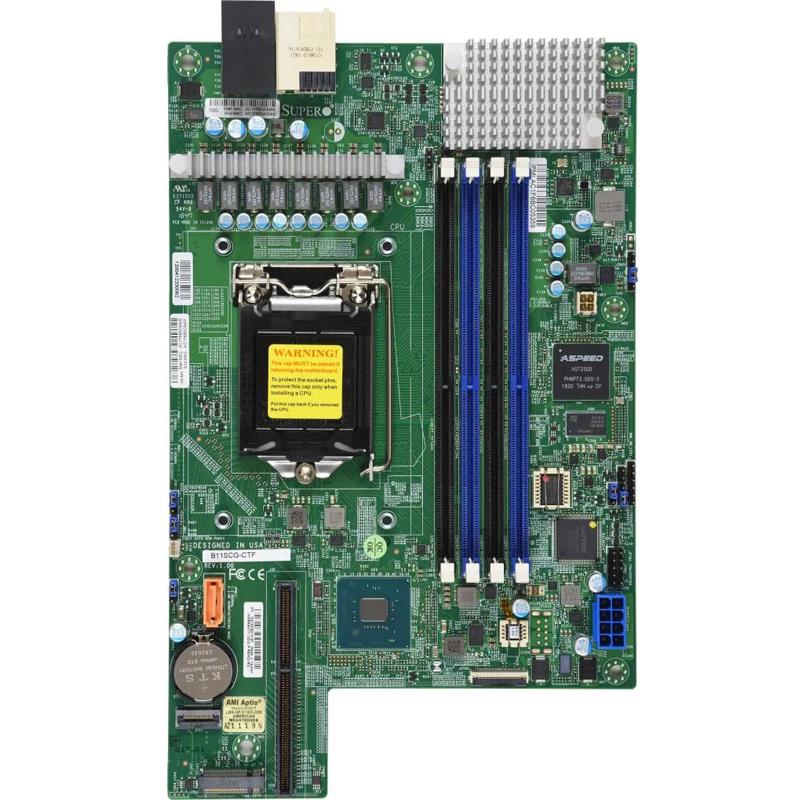 Supermicro SBI-4119MG-X GPU Blade Barebone Single Intel Xeon E-2100 / E-2200 Processors