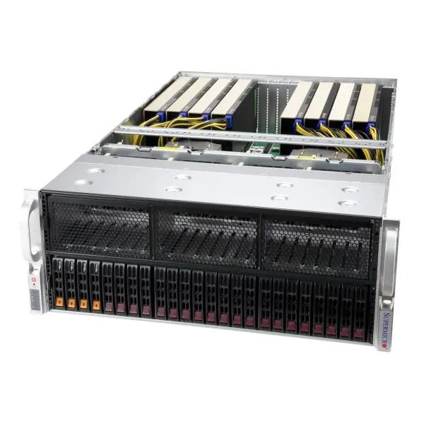 Supermicro AS-4124GS-TNR+ 4U GPU Barebone Dual AMD EPYC 7003/7002 Series Processors