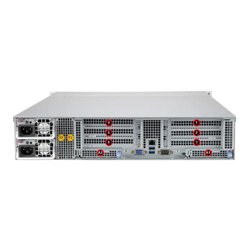 Supermicro AS-2015CS-TNR 2U CloudDC Barebone Single AMD EPYC 9004 Series Processors 4th Generation