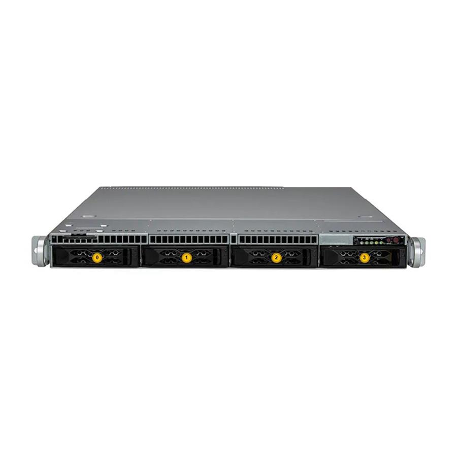 Supermicro AS-1015CS-TNR 1U CloudDC Barebone Single AMD EPYC 9004/9005 Series Processors