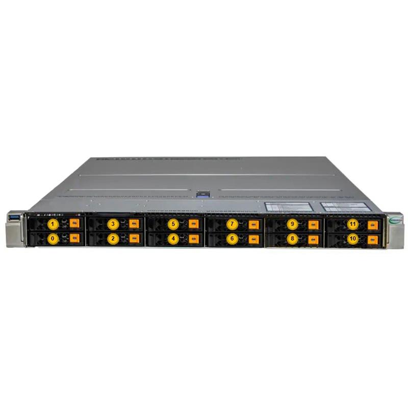 Supermicro AS-1125HS-TNR Hyper 1U Barebone Dual AMD EPYC 9005 Series Processors 4th Generation