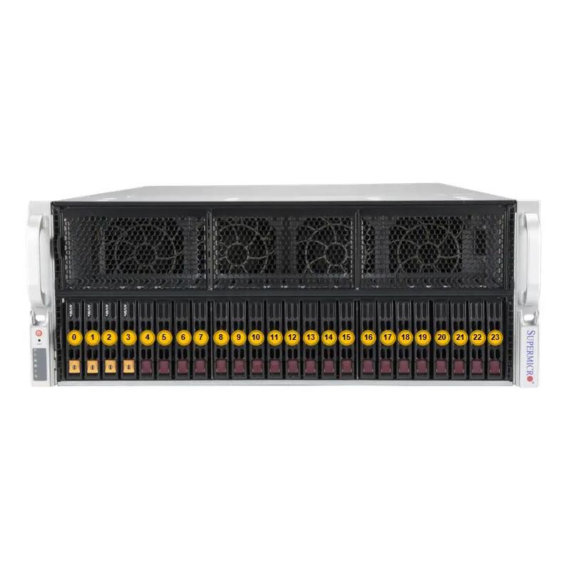 Supermicro AS-4125GS-TNRT 4U GPU A+ Barebone Dual AMD EPYC 9004 Series Processors