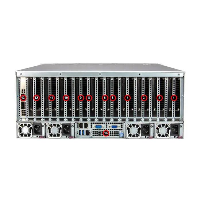 Supermicro AS-4125GS-TNRT1 4U GPU A+ Barebone Single AMD EPYC 9004 And 9005 Series Processors