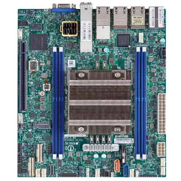 Supermicro SYS-110D-14C-FRAN8TP 1U IoT Barebone Embedded Intel Xeon D-2766NT Processor