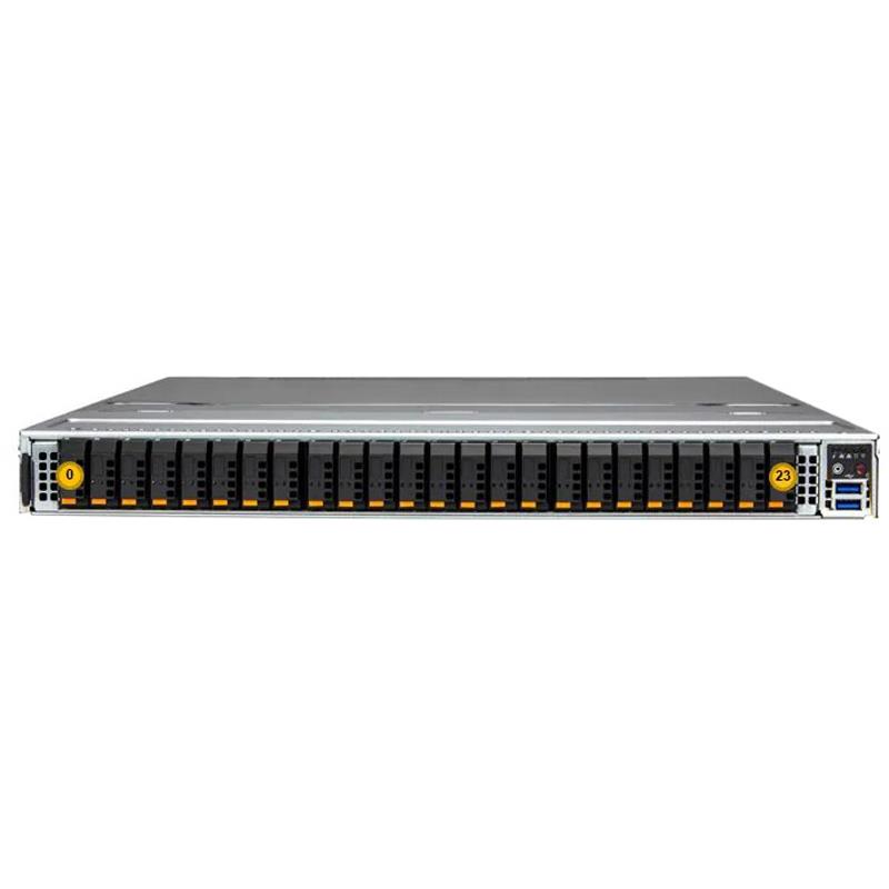 Supermicro SSG-121E-NES24R Storage 1U Barebone Dual Intel Xeon Scalable Processors 5th/4th Generation