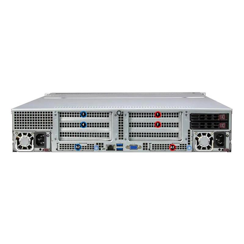 Supermicro SSG-221E-NE324R 2U Storage Barebone Dual Intel Xeon Scalable Processors 5th and 4th Generation