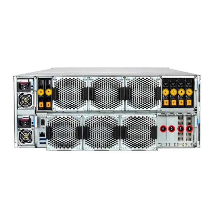 Supermicro SSG-542B-E1CR60 4U Storage Barebone Single Intel Xeon 6700/6500 Series Processors With P-cores or 6700 Series Processors With E-cores