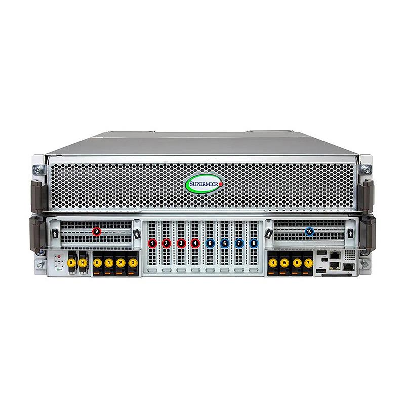 Supermicro SYS-422GS-NBRT-LCC GPU 4U Barebone Dual Intel Xeon 6700 Series Processors With P-cores