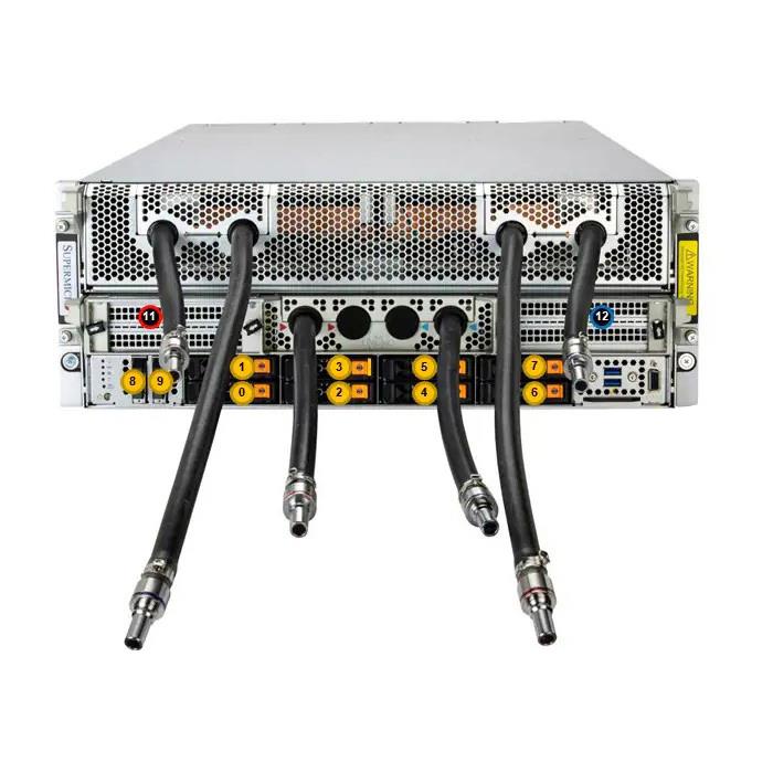 Supermicro SYS-422GA-NBRT-LCC 4U GPU Barebone Dual Intel Xeon 6900 Series Processors With P-cores