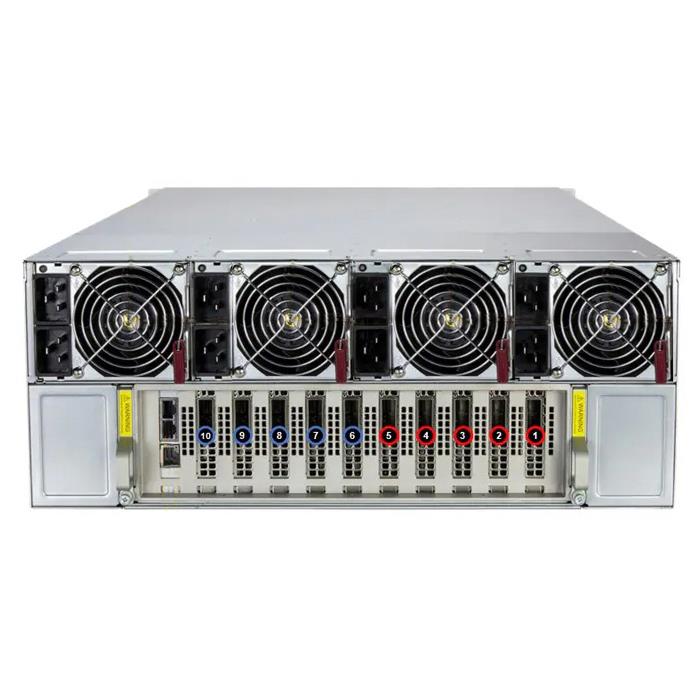 Supermicro SYS-422GA-NBRT-LCC 4U GPU Barebone Dual Intel Xeon 6900 Series Processors With P-cores