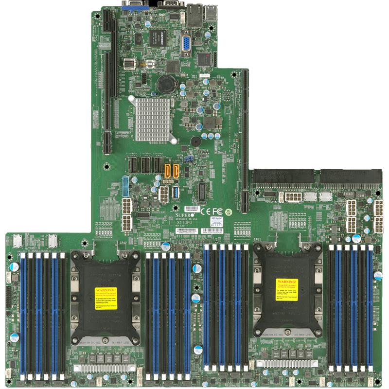 Barebone 2U Rack for 2x Xeon Scalable Processor Gen. 2, supports up to 6TB DDR4 2933MHz ECC LRDIMM