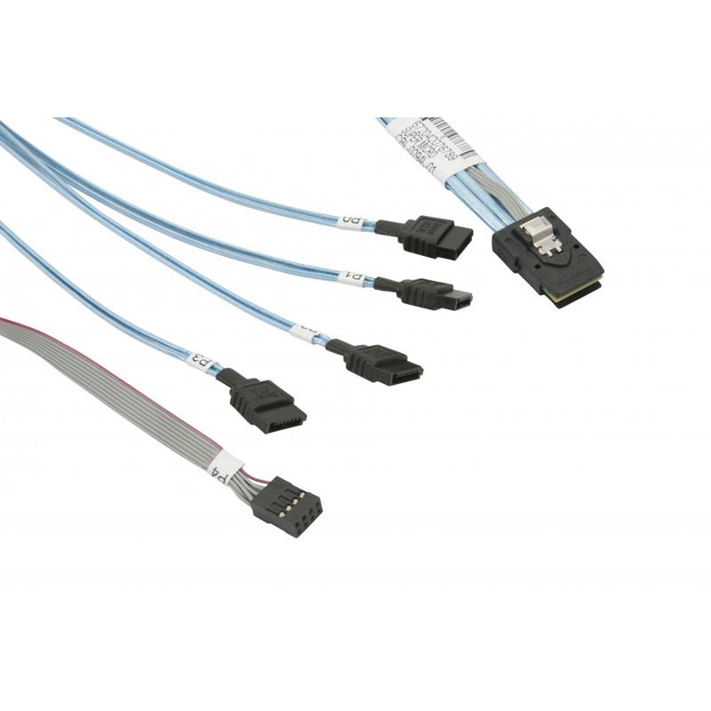 Cable IPASS to 4 SATA 70cm Cross Over SB