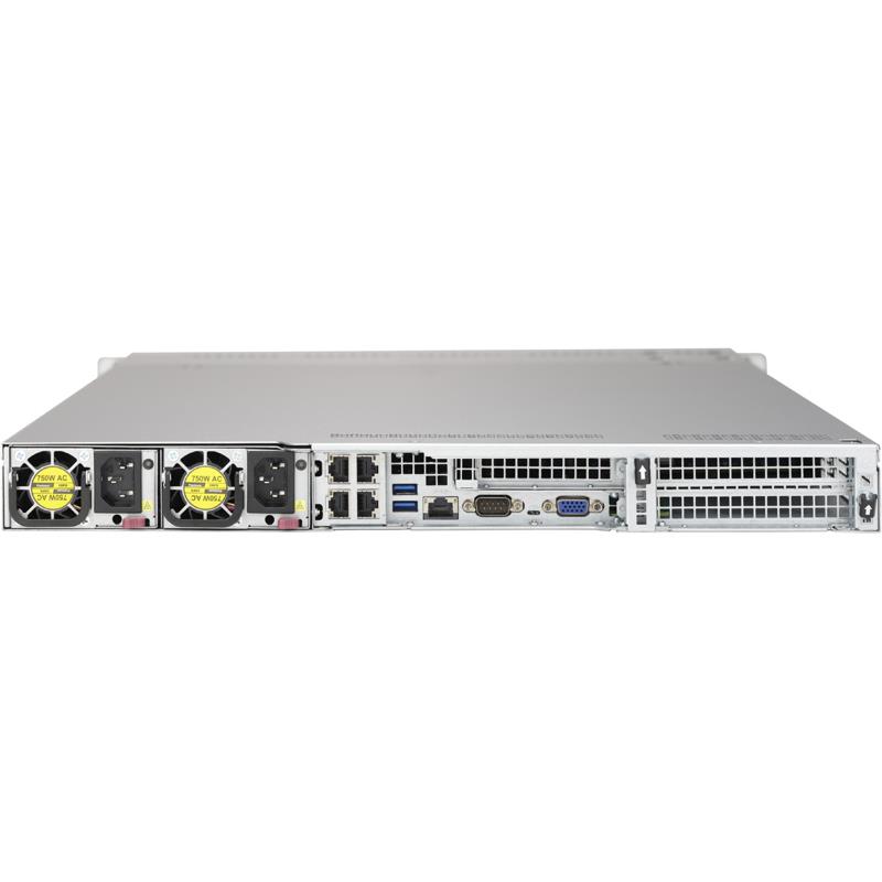 Barebone 1U  Rackmount for Dual AMD EPYC 7000, up to 4TB DDR4 Reg ECC 2666MHz memory, 10 Hot-Swap 2.5in drive bays, Quad Gigabit LAN ports --- Complete System Only Must include CPU, MEM, HDD)