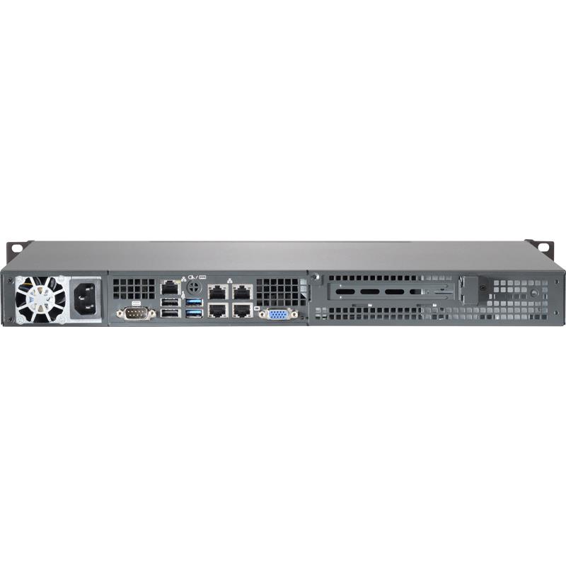 Barebone 1U with Atom C2750 CPU SoC (System-on-Chip) FCBGA 1283