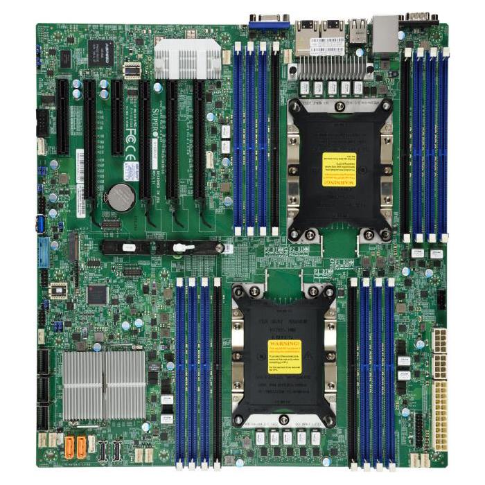 Barebone 2U Rackmount SuperServer, Dual Intel Xeon Scalable Processors Gen. 2, Intel C621 chipset, Up to 4TB DDR4 ECC 2933MHz memory 8 Hot-swap 3.5in drive bays