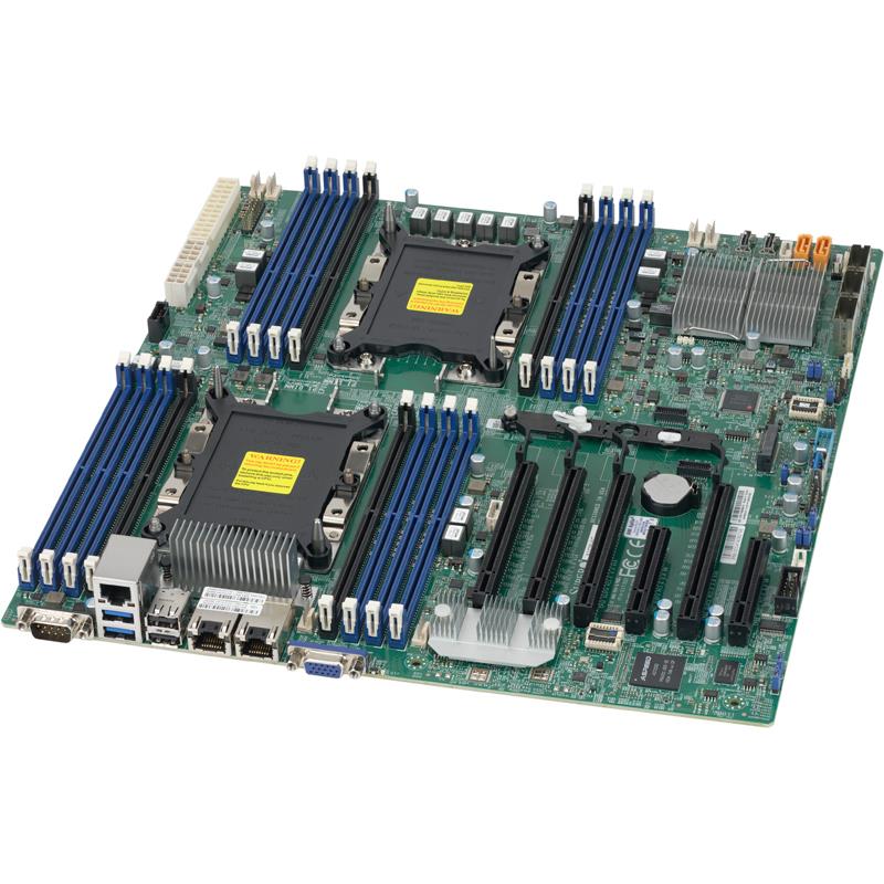 Supermicro X11DPI-NT Motherboard Intel C622 Chipset Dual Socket P (LGA 3647) for Intel Xeon Scalable Processors Gen.2