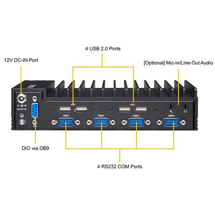 Supermicro SYS-E100-9S-L Compact Embedded Intel Processor Barebone
