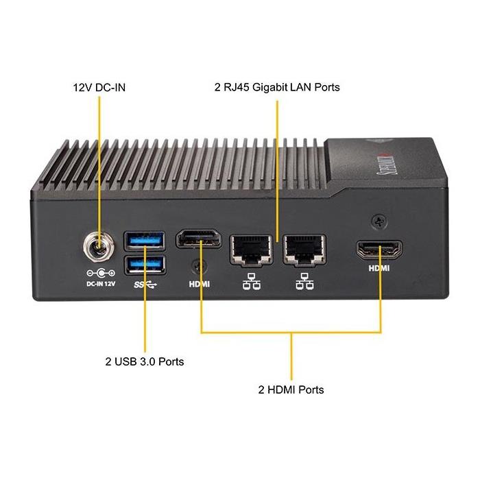 Supermicro SYS-E50-9AP-L Compact Embedded Intel Processor Barebone
