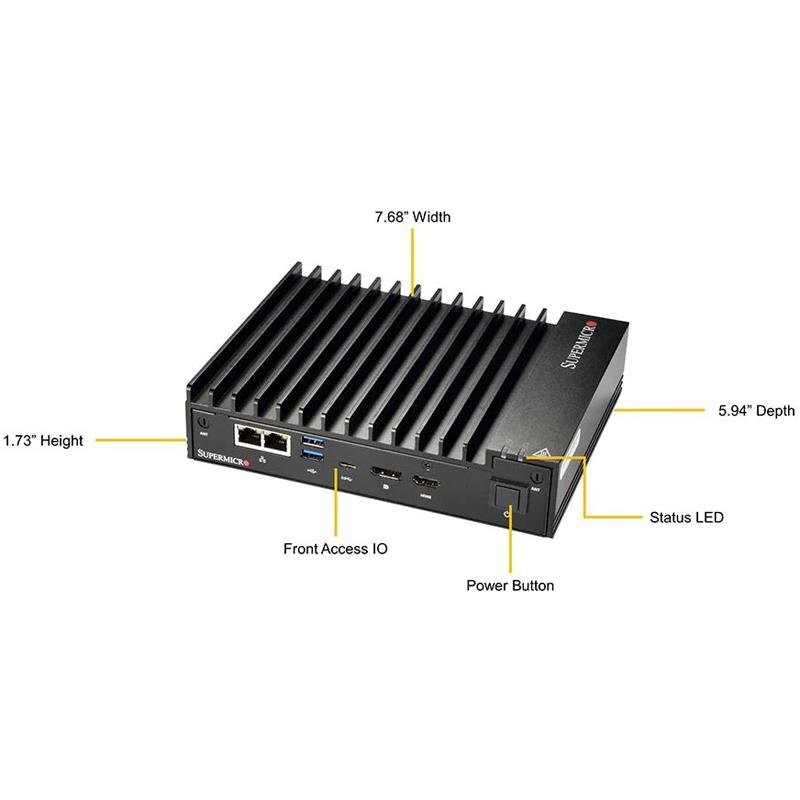 Supermicro SYS-E100-9S Compact Embedded Intel Processor Barebone