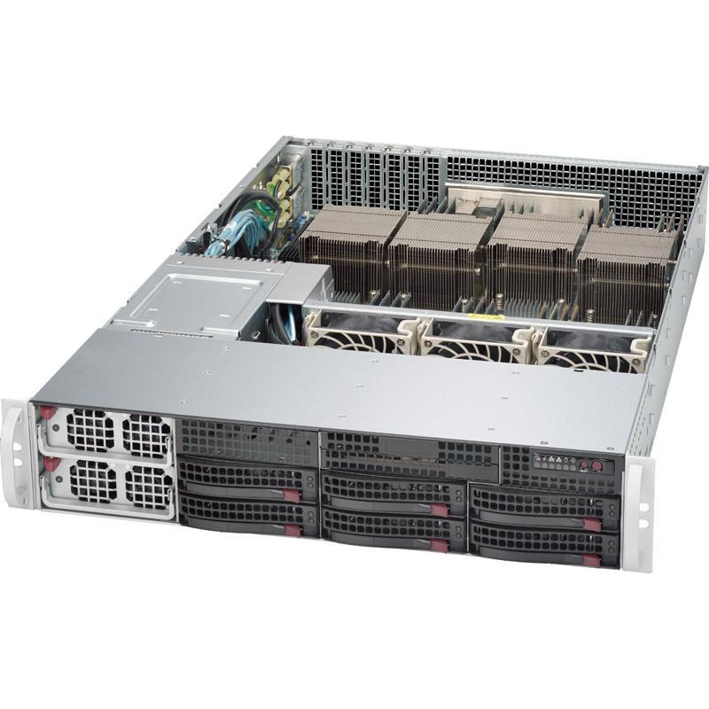 Supermicro SYS-8028B-C0R3FT 2U Barebone Quad Intel Processor