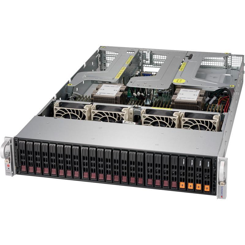 Supermicro SYS-2029U-E1CR25M 2U Barebone Dual Intel Processor