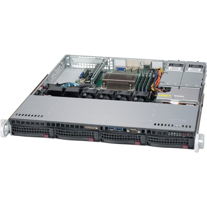 Supermicro SYS-5019S-MR 1U Barebone Single Intel Processor