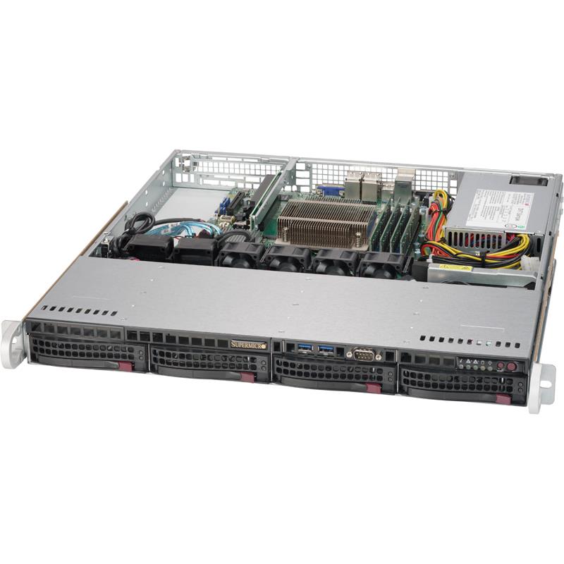 Supermicro SYS-5019S-MN4 1U Barebone Single Intel Processor