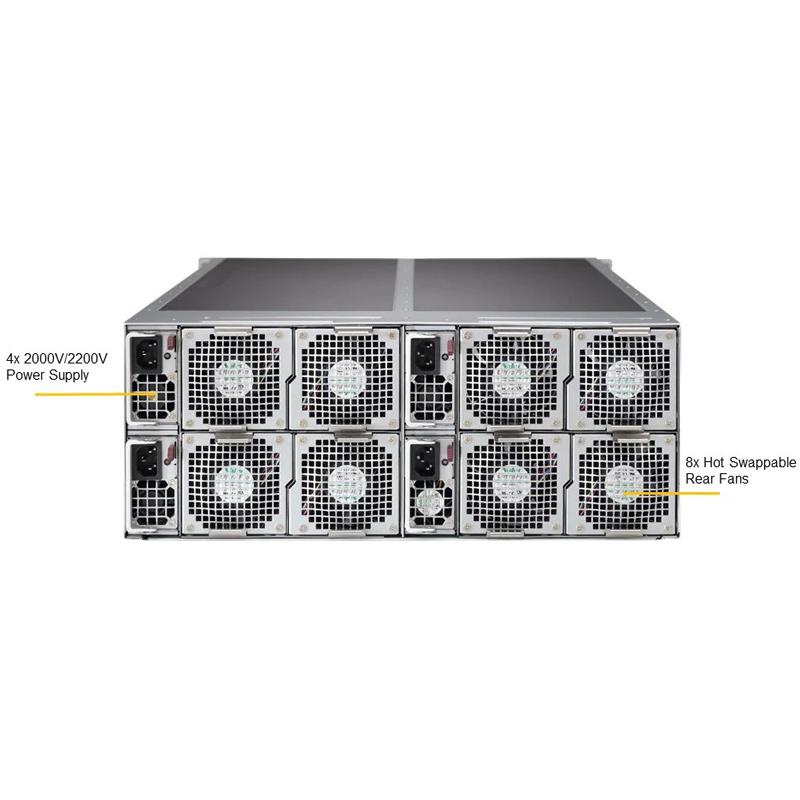 Supermicro SYS-F619P3-FT Twin Barebone Dual CPU, 8-Node