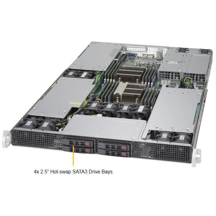 Supermicro SYS-1028GR-TRT 1U Barebone Dual Intel Processor