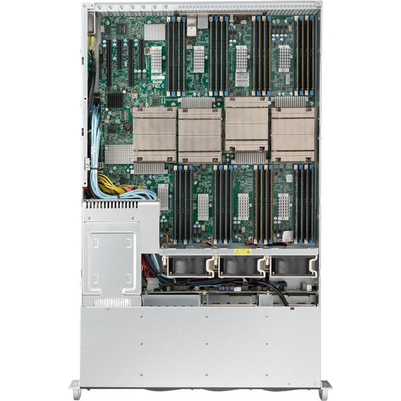 Supermicro SYS-8028B-C0R4FT 2U Barebone Quad Intel Processor