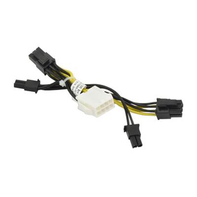 Supermicro CBL-PWEX-1040 Power Cable PWYCB for 2x4M/CPU to two (2X3F+ 2x1F)/PCIe, P4.2, 5CM, 16/20AW