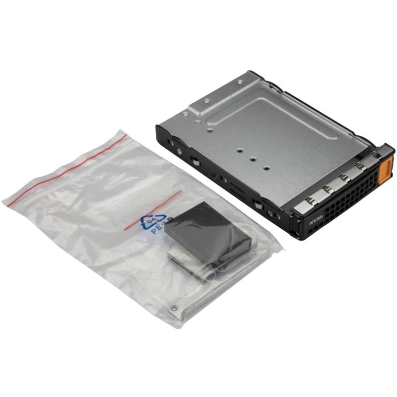 Supermicro MCP-220-00150-0B 3.5-to-2.5 Hot-Swap Tool-less Drive Bay (Black) Gen 6.5 for NVMe drives