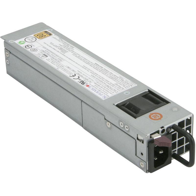 Supermicro PWS-406P-1R Power Supply 400W (1+1), Redundant SuperCompact Short-depth AC-DC high-effeciency with PMBus and I2C