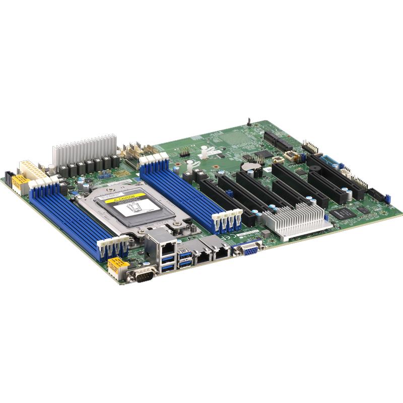 Supermicro H12SSL-NT Motherboard ATX Socket SP3 Single AMD EPYC 7002, up to  2TB DDR4 Reg ECC 3200MHz memory in 8 DIMM slots