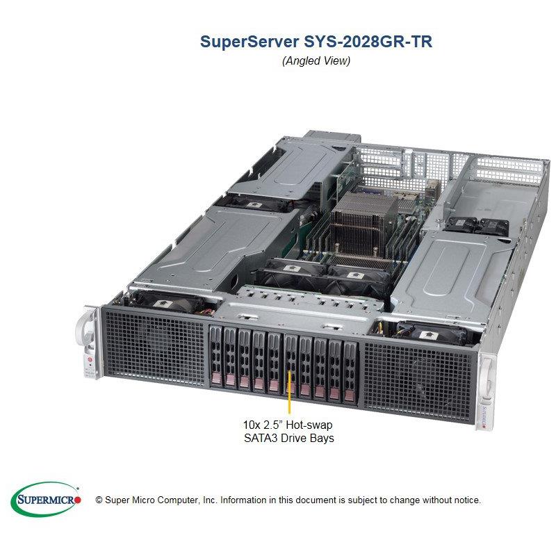Server Barebone 2U for Dual Intel Xeon processor E5-2600 v4/v3 family, GPU/Xeon Phi Support K1/K2/K10/K40/K80/M40/M60/Xeon Phi