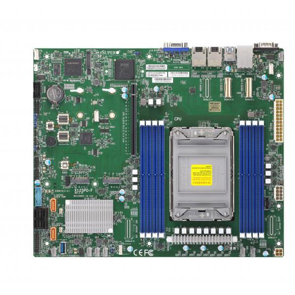 Supermicro SYS-510P-M UP 1U Barebone Single Intel Xeon Scalable Processor UP to 2TB DRAM NVMe, SAS, SATA3 Dual 10GbE