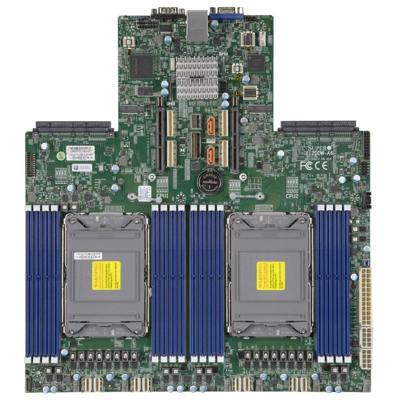 Supermicro SYS-620C-TN12R CloudDC 2U Barebone Dual Intel Xeon Scalable Processor Up to 4TB DRAM SATA3, NVMe