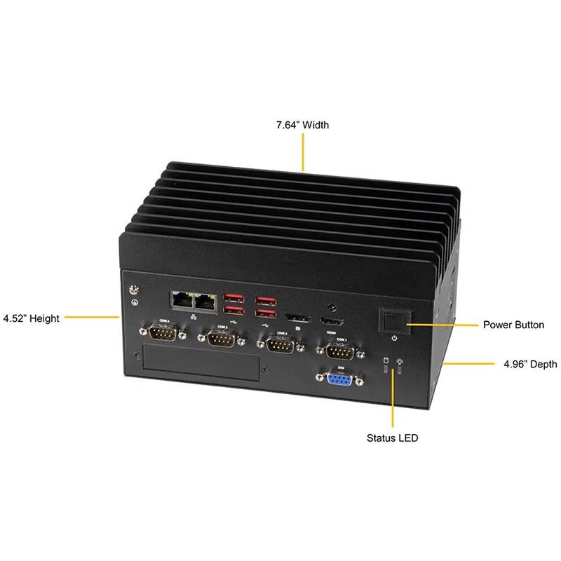 Supermicro SYS-E100-9W-IA-L 3.5in SBC Barebone Single Intel i3 8145UE Processor Up to 64GB DIMM SATA, NVMe Single LAN with Intel I210IT