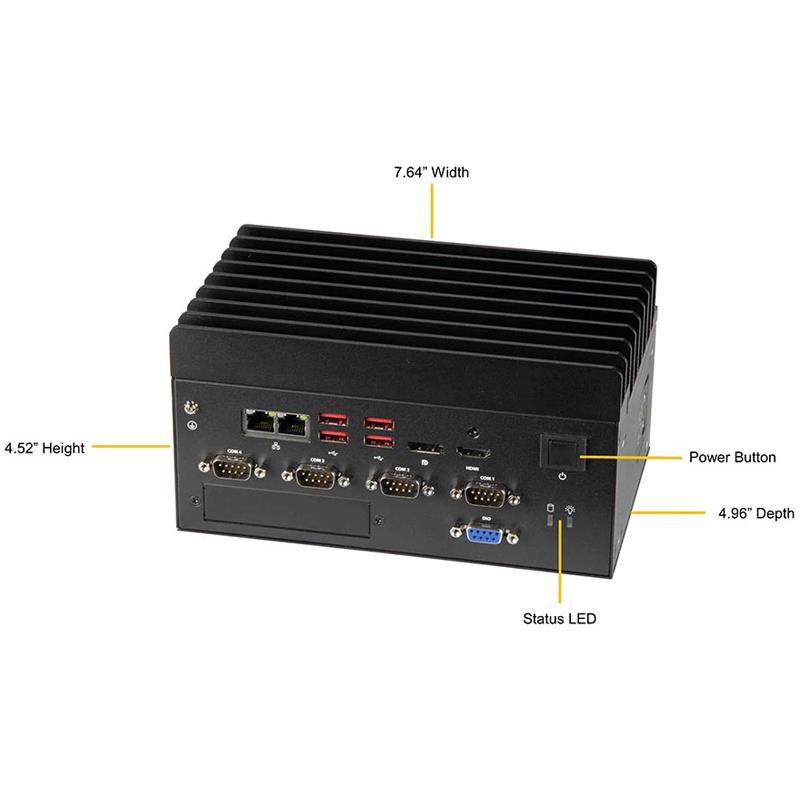 Supermicro SYS-E100-9W-IA-C 3.5in SBC Single Intel Celeron 4305UE Processor Up to 64GB SATA Single LAN with Intel I210IT
