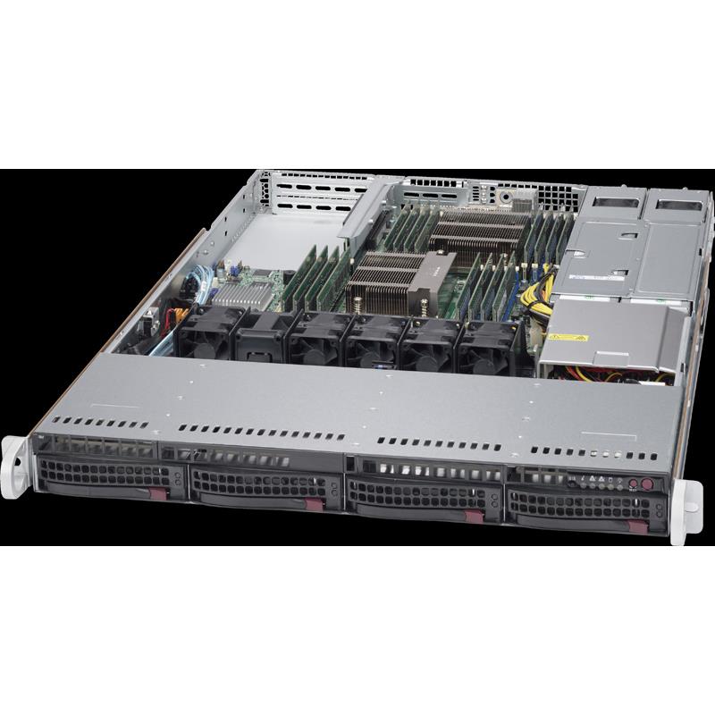 6018R-WTR Server Barebone 1U - Dual Xeon E5-2600 v4/v3