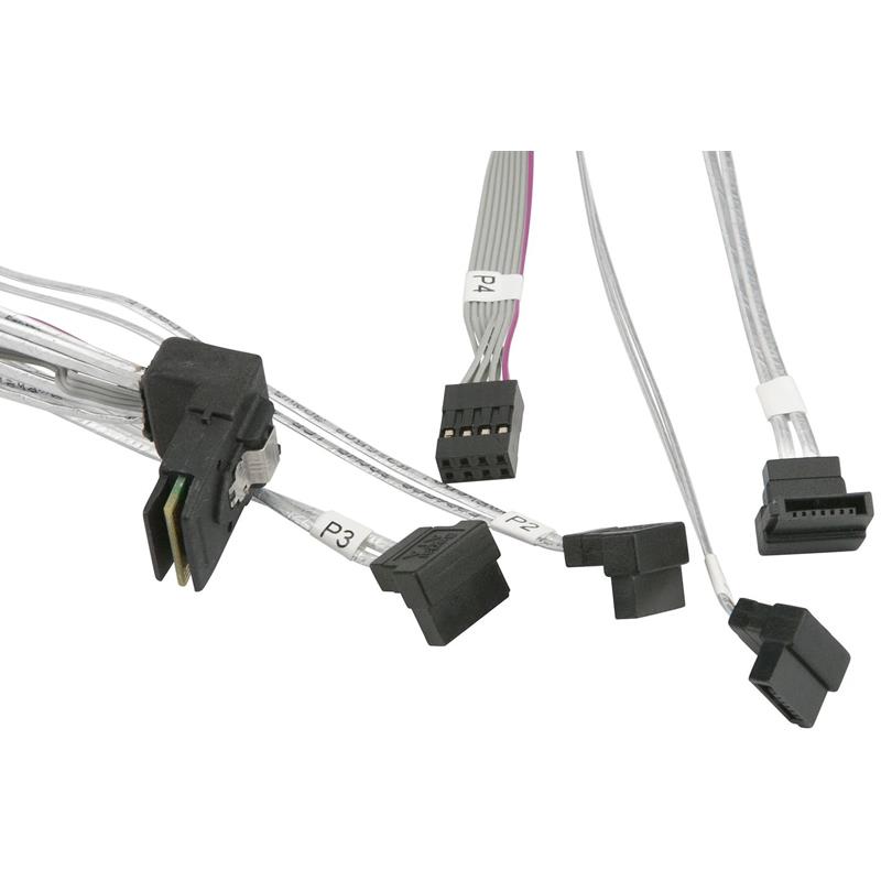 Supermicro CBL-SAST-0644 iPass to 4-SATA 29.5/29.5/35.43/35.43in